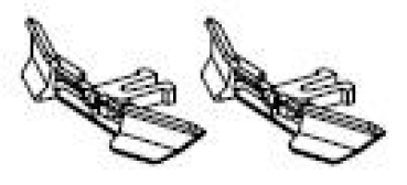 TT Piko Ersatzteile D DR Elektrolokomotive BR 243 064- 3, 4A, Ep.IV, Schienenräumer, St.2, etc..................