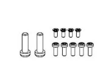 TT Piko Ersatzteile D DR Elektrolokmotive BR 243 064- 3, 4A, Ep.IV, Schrauben, 11teilig, etc.....................