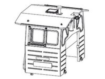 TT Piko Ersatzteile D DB Diesellokomotive BR 312- 112- 6, 2A, Ep.V, rot, Führerhaus, komplett, etc...........................