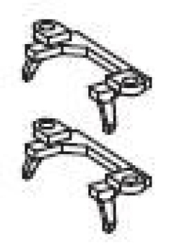 TT Piko Ersatzteile D DB Diesellokomotive BR 312 112- 6, 2A, Ep.V, rot, Schienenräumer, St.2, etc...............