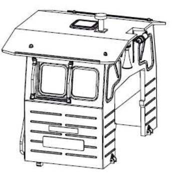 TT Piko Ersatzteile D DR Diesellokomotive BR 102.1,,2A, Ep.IV, gelb, Führerhaus komplett, etc.......................