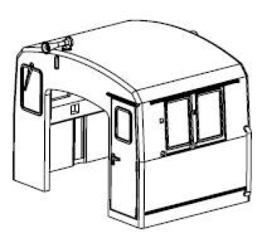 TT Piko Ersatzteile D DR Diesellokomotive TGK2, 2A, Ep.IV, gelb, Führerhaus, komplett, etc..........................