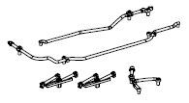 TT Piko Ersatzteile ZSSK Elektrolokomotive BR 240, 4A, Ep.VI, Dachleitungen Teil Panto, etc..............