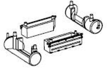 TT Piko Ersatzteile CSD Elektrolokomotive BR 230, 4A, Ep.IV, Batteriekasten, Kessel, etc..................
