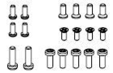 TT Piko Ersatzteile CZ CSD Elektrolokomotive BR S499.1, 4A, Ep.IV, Schrauben 19teilig, etc.......................