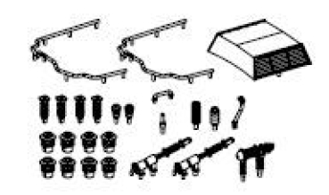 TT Piko Ersatzteile CD Elektrolokomotive BR 240, 4A, Ep.V, Isolatoren, Griff, Antenne, Pfeife, Dachaufsatz, etc....................