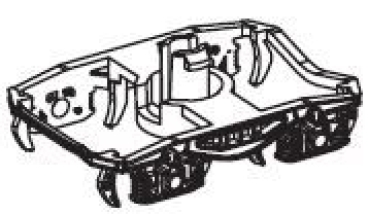 TT Piko Ersatzteile PRI Schüttgutwagen VTG Falns, 4A, Ep.VI, dunkelblau, Drehgestell, etc...............
