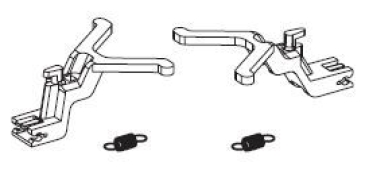TT Piko Ersatzteile D DR Güterwagen ged. mit Bremserhaus G02, 2A, Ep.III, braun, Kurzkupplung mit Feder, St.2, etc................................................