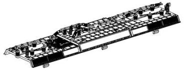 TT Piko Ersatzteile PRI Elektrolokomotive BR 147/ 187, 4A, Ep.VI, gelb, Regiojet- pool, Dach vollständig, etc.......................