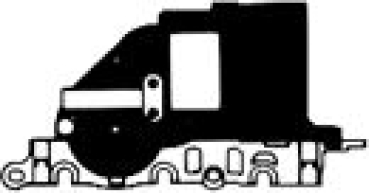 H0 Piko Ersatzteile D DR Dampflokomotive Kohle BR 95 015, 1E1, Ep.III, Getriebeschale vollständig, etc...............