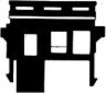 H0 Piko Ersatzteile D DB Dampflokomotive BR 82 005, E, Ep.IV, Führerhaus vollständig, etc...................