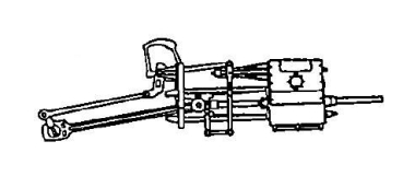 H0 Piko Ersatzteile D DRG Dampflokomotive BR 94 2066, E, Ep.II, Steuerungsträger vollständig rechts+ Zylinder, etc.............
