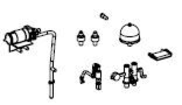 H0 Piko Ersatzteile D DB Dampflokomotive BR 78 134, 2C2, Ep.III, Kesselanbauteile, etc...........