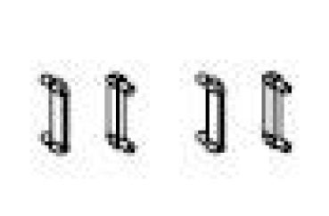 H0 Piko Ersatzteile D DB Dampflokomotive BR 78 134, 2C2, Ep.III, Windabweiser, St.4x, etc.............