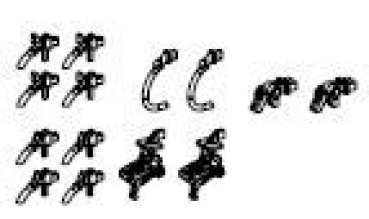 H0 Piko Ersatzteile D DB Dampflokomotive BR 78 134, 2C2, Ep.III,  Wendezugstecker, Zughaken, Bremsschlauch, kurz, etc............