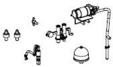 H0 Piko Ersatzteile D DR Dampflokomotive BR 78 469, 2C2, Ep.III, Kesselanbauteile, etc...........