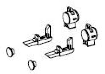 H0 Piko Ersatzteile D DB Dampflokomotive BR 78 246, 2C2, Ep.IV, Lampe hinten, St.2, etc............