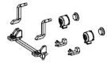 H0 Piko Ersatzteile PL PKP Dampflokomotive BR Oko1, ( BR 78 ... ), 2C2, Ep.III, Lampe Hinten, St.2, etc............