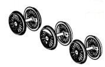 H0 Piko Ersatzteile Pl PKP Dampflokomotive BR OPko1, ( BR 78 ... ), 2C2, Ep.III, Treibradsatz, St.3, AC, etc.............