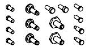 H0 Piko Ersatzteile D DR Dampflokomotive BR 78 1427- 0, 2C2, Ep.IV, Kurbelbolzen, etc...........