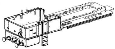 H0 Piko Ersatzteile EST Dampflokomotive Serie 11 sc, 1D1, Gehäuse, komplett, etc............