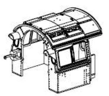 H0 Piko Ersatzteile D DR Dampflokomotive BR 03 100, 2C1, Ep.III, Führerhaus, komplett, etc............