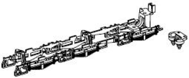 H0 Piko Ersatzteile D DB Dampflokomotive BR 62 002, 2C2, Ep.III, Bremsfederpakete, Bremszylinder, etc............