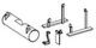 H0 Piko Ersatzteile D DB Dampflokomotive BR 91 1595, 1C, Ep.III, Luftkessel, Rangiertritte, Stufe, etc............