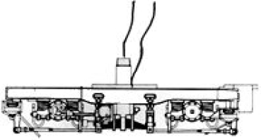 H0 Piko Ersatzteile D DR Elektrolokomotive BR 211 010- 4, Bo´Bo´, Ep.IV, grün/ grau, Drehgestell + Sandkasten, Schleifer, Litze, etc............