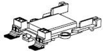 H0 Piko Ersatzteile D DB Elektrolokomotive BR 152 019- 5, Ep.VI, verkehrsrot, Kupplungsabdeckung mit Leuchtstäben, etc...........