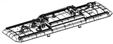 H0 Piko Ersatzteile D DB Elektrolokomotive E 44 001, Ep.IV, grün, Dach 001 komplett, etc..........