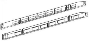 H0 Piko Ersatzteile D DB Elektro ICE BR 412, 4A, Ep.VI, Fenster Endwagen rechts+ links, etc............