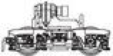 H0 Piko Ersatzteile D DB Elektrolokomotive E 141 447- 3, mit Netzbremse, Ep.IV, Bo´Bo´, beige, ozeanblau, schwarz, Getriebe, hinten komplett DC, etc...........