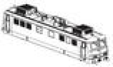 H0 Piko Ersatzteile A ÖBB Elektrolokomotive BR 1110.5, 6A, Ep.IV, Gehäuse komplett, ohne Stromabnehmer, etc...... ....