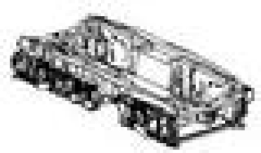 H0 Piko Ersatzteile D PRI Elektrolokomotive BR 111 210, 4A, Ep.VI, Drehgestell mit Kleinteilen, hinten, DC, etc............