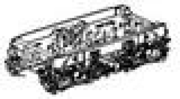 H0 Piko Ersatzteile CSB Elektrolokomotive BR S 499.0, " Lamina´tka ", 4A, Ep.III, 2farbig, Drehgestell hinten, komplett, etc.......