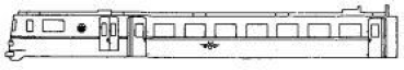 H0 Piko Ersatzteile A ÖBB Dieseltriebwagen " Blauer Blitz ", 5045, 4A, 2teilig, Wagenkasten VT dekoriert, etc......