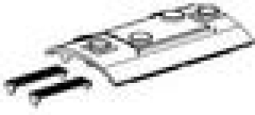 H0 Piko Ersatzteile D DB Diesellokomotive BR 216 033- 1, 4A, Ep.IV, Dach grau, Dach, Antenne, Laufsteg, etc........