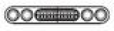 H0 Piko Ersatzteile D DB Diesellokomotive BR 218 296- 2, 4A, rot, Front- Zierblende, silber, etc..............