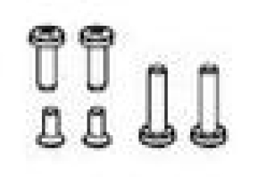 H0 Piko Ersatzteile D DR Diesellokomotive BR 118 131- 2, 4A, Ep.IV, 2farbig, Schrauben- Set 6teilig, etc.......