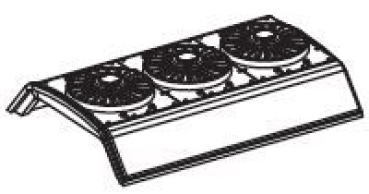 TT Piko Ersatzteile D DR Diesellokomotive BR 131 071- 3,6A, Ep.IV, Dachventilator, etc.............. -