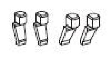 TT Piko Ersatzteile D DR Diesellokomotive V 15, 2A, Ep.IV, Schienenräumer, 4teilig, etc.............