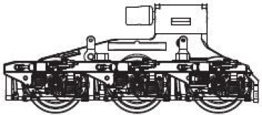 TT Piko Ersatzteile D DR Diesellokomotive BR 130 047- 4, 6A, Ep.IV, Getriebe, etc............