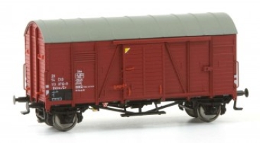H0 D DB Güterwagen, " Oppeln ",  2A, Ep.III, grau, " Miele "