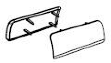 H0 Piko Ersatzteile D DR Dampflokomotive BR 78 469, 2C2, Ep.III, Windleitbleche 2teilig, etc.............