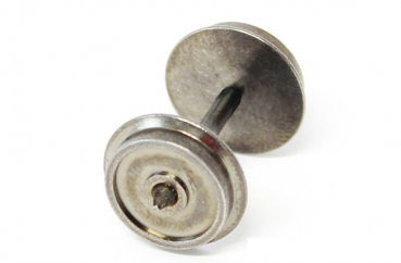H0 Ersatzteil Wechselstromradsatz ( 4x ), D= 10,27mm, L= 25,2mm , etc......................
