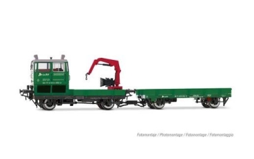 H0 ADIF Rottenkraftwagen KLV 53, grün- weiß, Sound, etc....................................