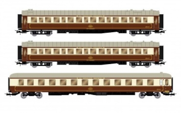 H0 E RENFE Reisezugwagen Set 3x, 4A, Ep.IV, " Al Anaduls Express ", etc.................