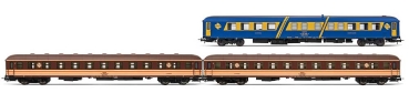 H0 E RENFE Reisezugwagen Ergänzungs- Set 3x, " Costa Brawa ", Speise- Liegewagen, 4A, Ep.IV, etc.................