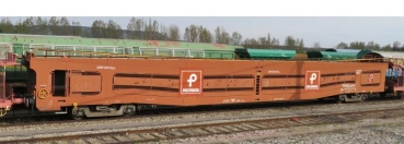 H0 E RENFE Autotransportwagen DDMA, rot, 4A, Ep.V, " Pecovasa ",etc....................